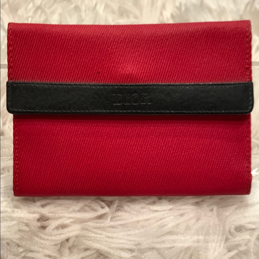 Vintage CHRISTIAN DIOR PIGSKIN LEATHER WALLET